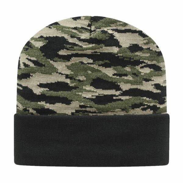 USA-Made Camo Cuffed Beanie Thumbnail